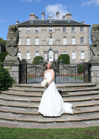 Beautiful Bride At A Wedding At Pollok House, Glasgow By Hi Tec Wedding Photography